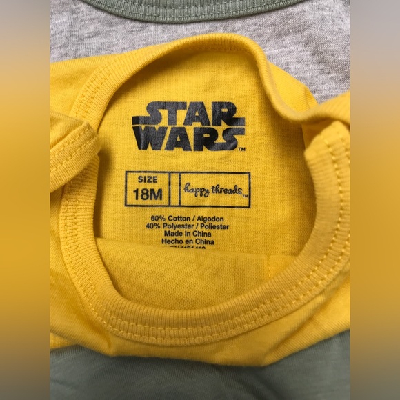 Star Wars 3pcs Pj - 18 months - Picture 7 of 8